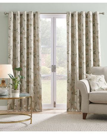 Dahlia Thermal Blackout Eyelet Curtains