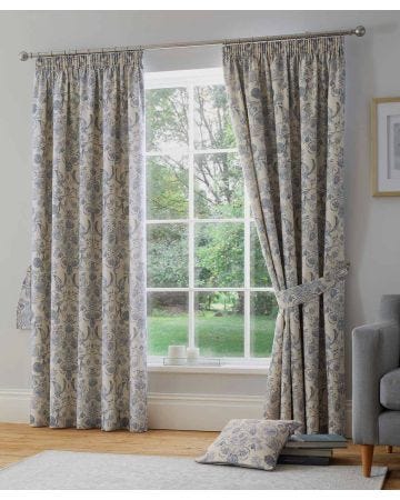 Averie Cotton Fully Lined Curtains