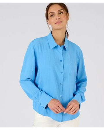 Textured Long Sleeve Shirt 