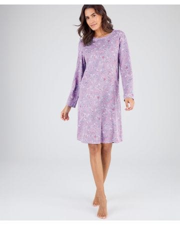 Jersey Floral Print Nightdress 