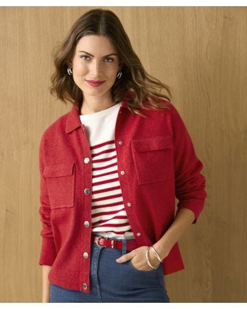 Thermolactyl Button Detail Cardigan 