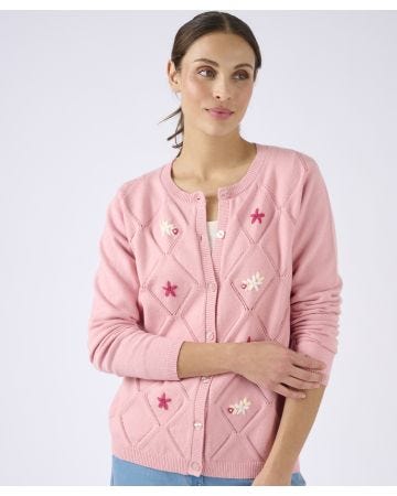 Embroidered Cardigan 