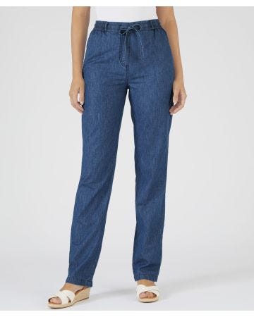 Pull-on Cotton Trousers