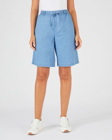 Pull-on Cotton Shorts 