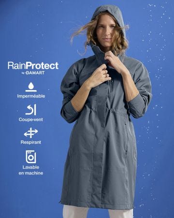 Rain Protect Waterproof Parka 
