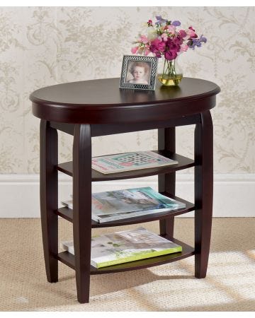 Swivel Top Side Table