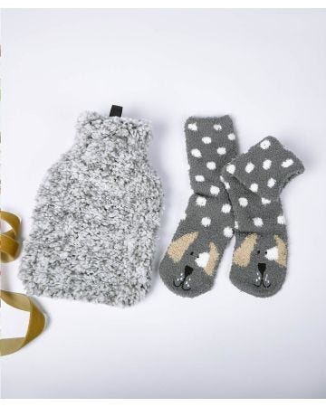 Cosy Hotwater Bottle & Sock set