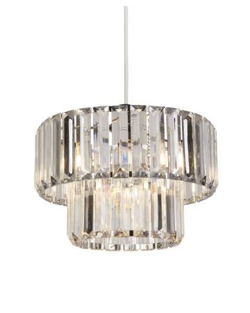 2 Tier Pendant Shade