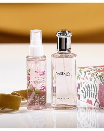 Yardley English Rose Eau de Toilette & Body Mist Set