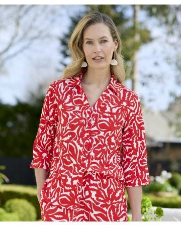 Floral Print Shirt