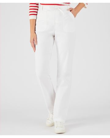Cotton Rich Pull-on Trousers