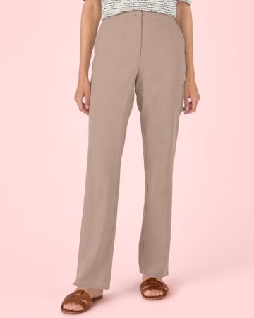 Linen Rich Trousers 