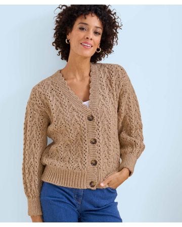 Fancy Knit Cardigan