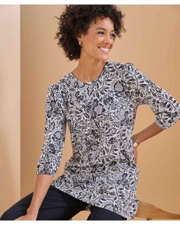 Floral Printed Tunic