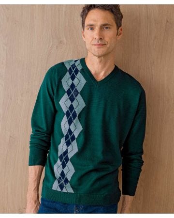 Jacquard Sweater 