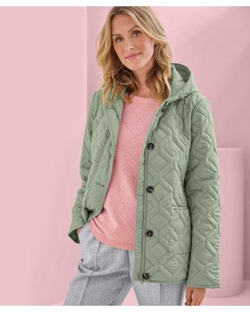 Quilted Hooded Parka