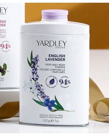 Yardley Fragranced Body Powder