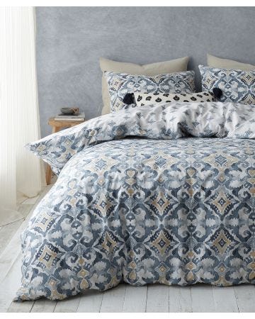 Inara Ikat Reversible Duvet Set