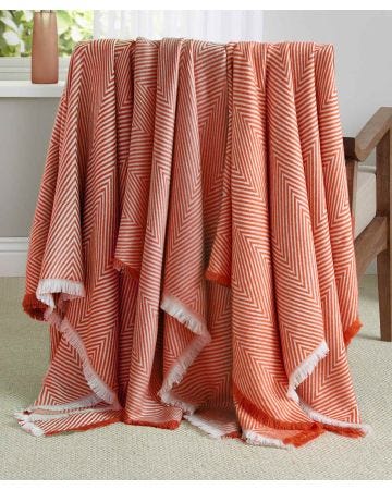 Herringbone Throw