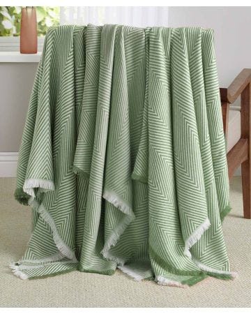 Herringbone Throw 