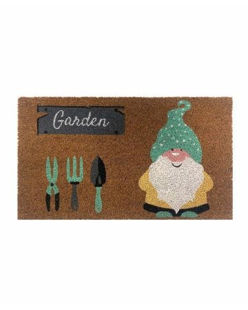 Eco Coir Garden Gnome Mat