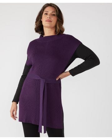 First Avenue Belted Tunic Jumper