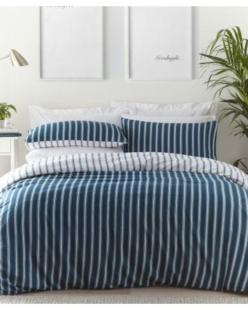 Harvard Stripe Duvet Set