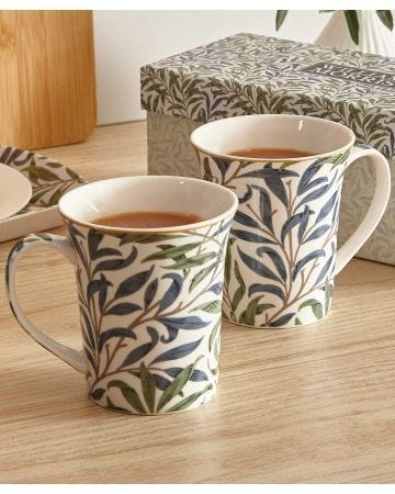 William Morris Set of 2 Mugs