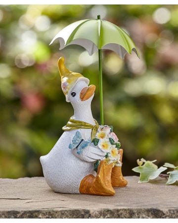 Puddle Duck Garden Ornament