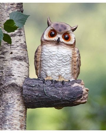 Decorative Owl Garden Ornament