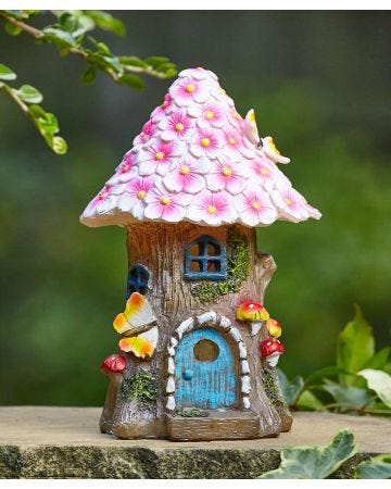 Light Up Solar Powered Toadstool Garden Ornament