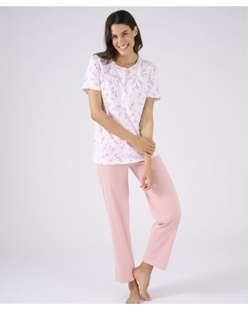 Short Sleeve Jersey Pyjamas 