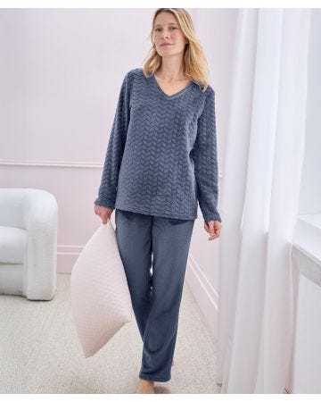 Thermolactyl Teddy Fleece Pyjamas 
