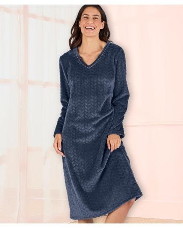 Thermolactyl Teddy Fleece Nightdress
