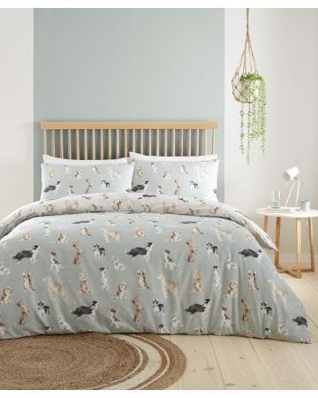 CUTE DOGS DUVET SET