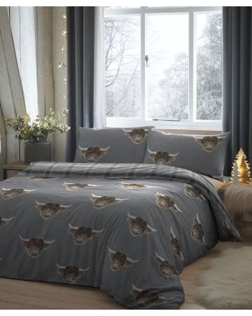 HIGHLAND COW DUVET SET