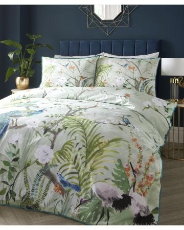 PEACOCK JUNGLE DUVET SET