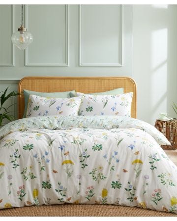 RHS Botanical Cottage Garden Duvet Set