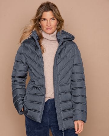 Thermolactyl Quilted Water Repellent Parka
