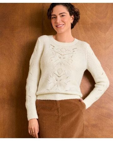 Pointelle Detail Jumper