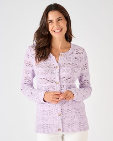 Fancy Stitch Cardigan