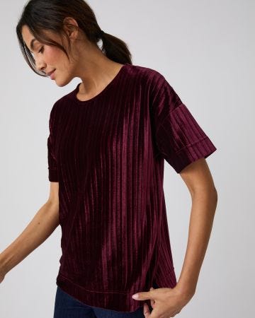 Velour Top