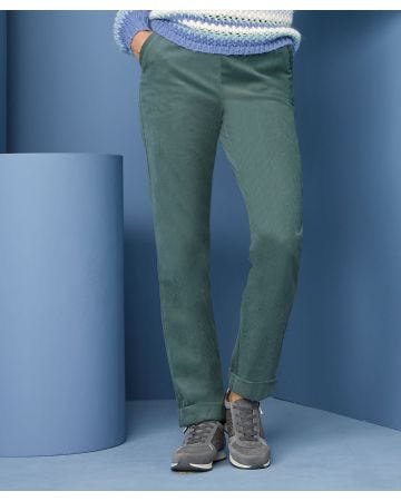 Pull-on Cord Trousers