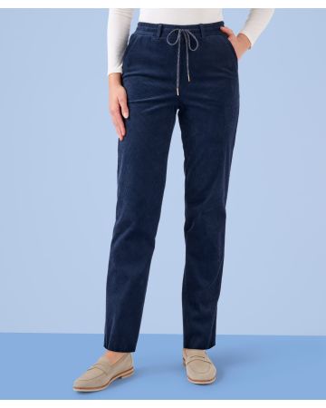 Pull-on Cord Trousers 
