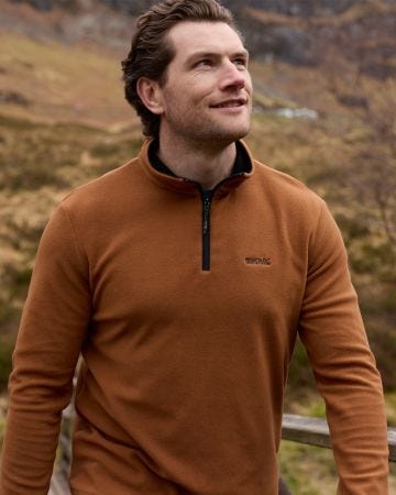 REGATTA THOMPSON FLEECE 1/2 ZIP MENS  