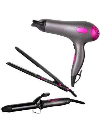 Carmen Dryer, Curler & Straightener Set