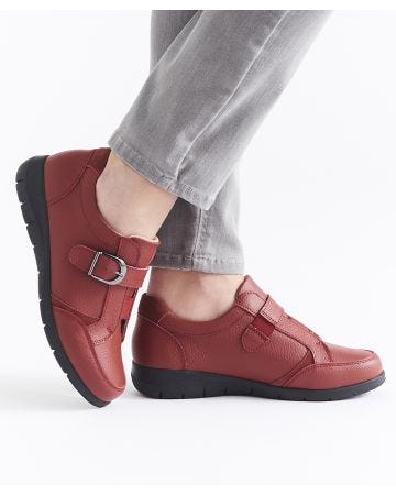 Amortyl Touch Fasten Derby Shoes 