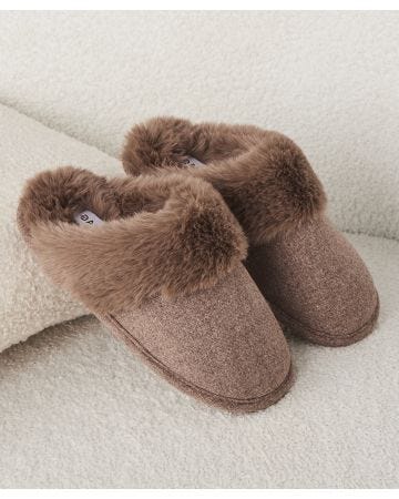 Thermolactyl Wool Blend Mule Slipper