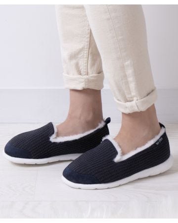 Totes Isotoner Ladies Iso-Flex Waffle Slipper