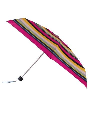Totes X-TRA STRONG Mini ECO-BRELLA Stripe Print Umbrella